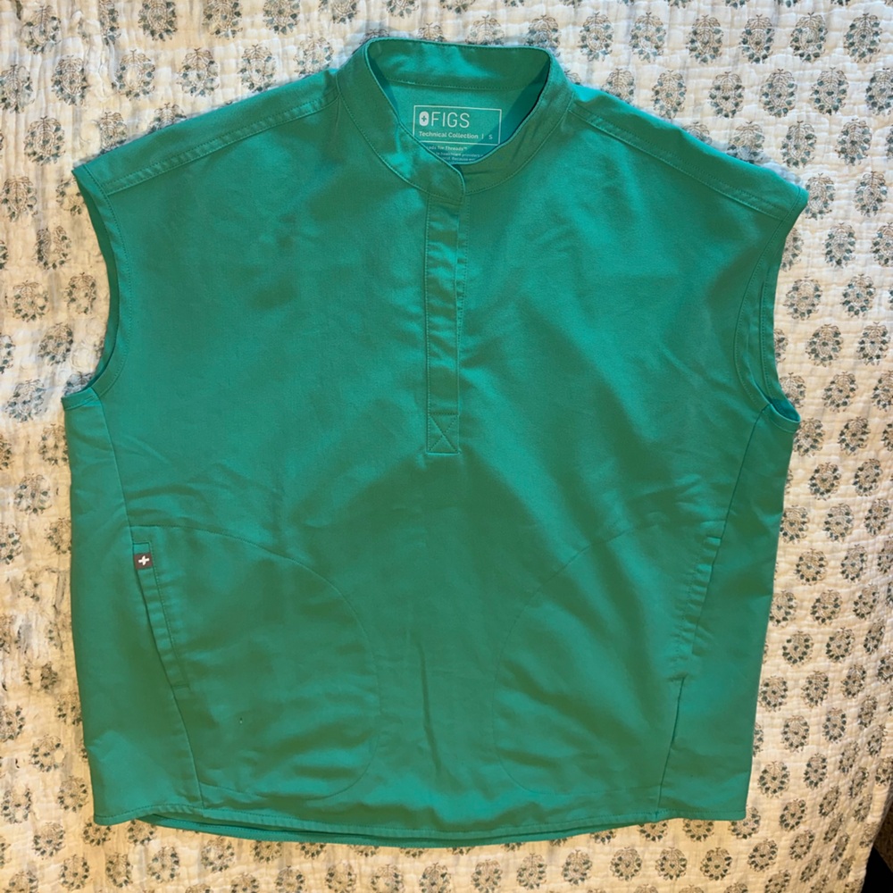 Figs Teal Scrub Set